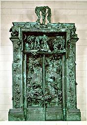The Gates of Hell in Philadelphia, bronze
