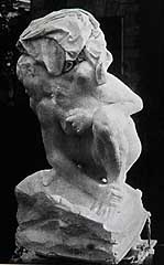 Crouching Woman with Stone, Photo: Bulloz, Source: Lampert