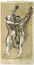 Rodin drawing inspired by Dante