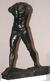 Homme qui marche, bronze, small version, Muse Dr. Faure. Photo: H. de Roos