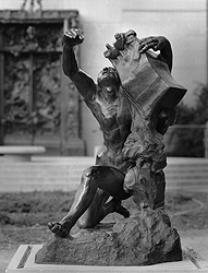 'Orpheus Imploring the Gods', bronze, Godard Foundry, Cantor Foundation