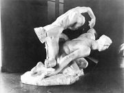 Assemblage of the 'Ugolino' character with 'The Tragic Muse', Photo :1896